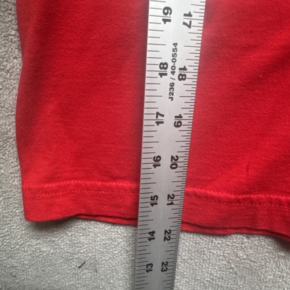 american apparel Youth T Shirt 12‎ NPR Ducati Red Racing Car Short Sleeve - Picture 5 of 9